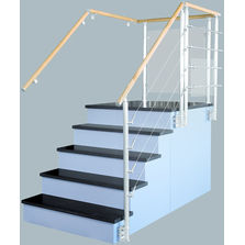 Profilés à section ronde en aluminium pour garde-corps | Rondo
