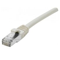 Cordon RJ45 CAT 6A S/FTP LSOH SNG gris - 15 m | DEXLAN
