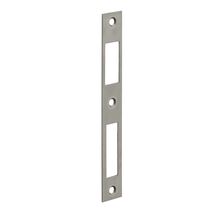 Gâche plate inox coffre réduit 160x22x1,5 mm