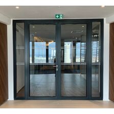 Porte battante 1 Vantail / 2 Vantaux en acier pare-flamme - E60 | Gamme SteelTeq