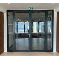 Porte battante 1 Vantail / 2 Vantaux en acier pare-flamme - E60 | Gamme SteelTeq