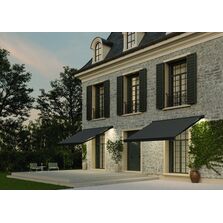 Store banne à coffre minimaliste cubique et visserie intégrée | Tramonto Puro