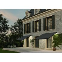 Store banne à coffre minimaliste cubique et visserie intégrée | Tramonto Puro