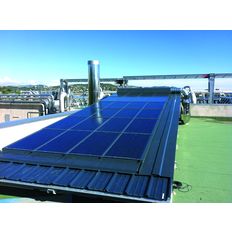 Couverture solaire hybride thermique et photovoltaïque | SAS
