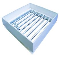 Exutoire à lames transparentes pour le désenfumage et l'aération en toiture | Certilux Denfc