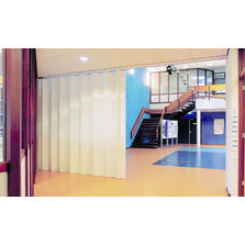 Cloison extensible accordéon pour séparation visuelle de pièces | Mono Spacers