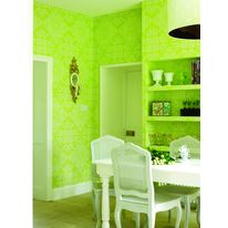 Papier peint à motifs treillage | Mystique