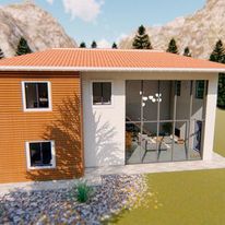 Maison millennials T7 de 119 m², 4 chambres en coliving / colocation, jeune, grande famille | BATI-FABLAB