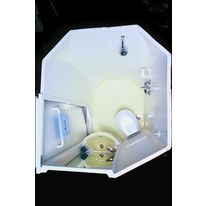 Salle de bains monobloc en matériau composite | Hydrogène