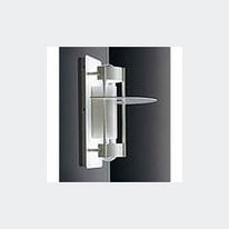 Applique murale à diffuseur opalisé et bandeau antiéblouissement | Saturne