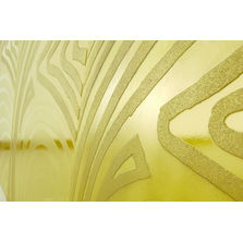 Grès porcelainé émaillé or 24 carat | Pareti D'autore / Gold Series