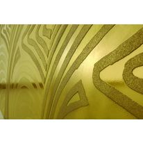 Grès porcelainé émaillé or 24 carat | Pareti D'autore / Gold Series