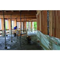 Plancher collaborant bois-béton avec connecteurs SBB | Plancher collaborant bois-béton SBB