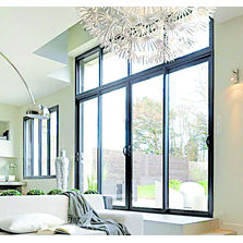 Fenêtre en aluminium à rupture intégrale de pont thermique | Fenêtre Aluminium