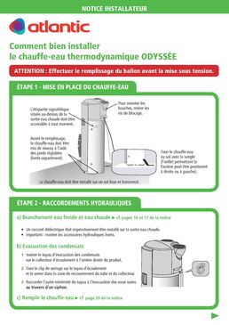 Chauffe-eau thermodynamique sur air ambiant non chauffé | Odyssée