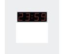 Horloge digitale à diodes pour l&#039;intérieur ou l&#039;extérieur | Lumex