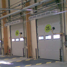 Rideau d&#8217;air chaud de 2 880 à 5 700 m3/h pour hauteur jusqu&#8217;à 4 mètres | Série grande vitesse