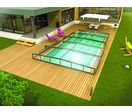 Abri de piscine motorisé en aluminium et polycarbonate | Elliptik