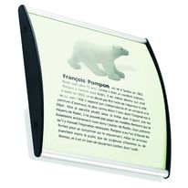 Cartel aluminium galbé | Cartel