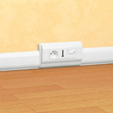 Plinthes PVC à un ou plusieurs compartiments | Plinthes DLPlus