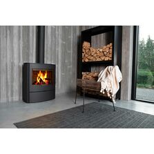 Poêle à bois en acier noir | Fura de SAEY 