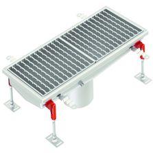 Caniveau en acier pour zones propres | ACO caniveaux Hygiene first