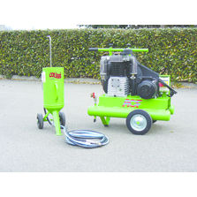 Compresseur et sableuse pour nettoyage et décapage | Maxi Colibri