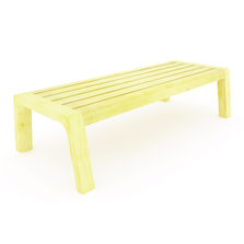 Ligne de mobilier urbain en robinier | Gaia