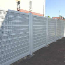 Clôture acoustique en vinyle | RAF