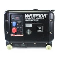 Groupe électrogène 6000W Diesel triphasé AVR Warrior | CHAMPION LDG6500SV3-EU 