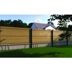 Plaque légère en béton préfabriquée pour soubassement de clôture | Tendance