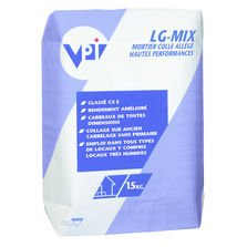 Mortier-colle allégé pour carreaux de toutes dimensions | LG-Mix