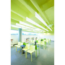 Dalle acoustique minérale à suspendre au plafond | Optima Baffles