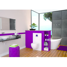 Habillage prêt à poser pour WC suspendu | Extramuros