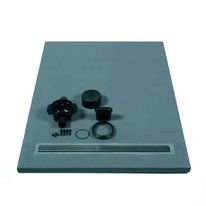 Receveur de douche avec écoulement linéaire intégré | Panodur Linéal