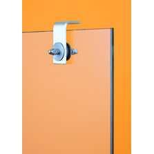 Écran de cantonnement vitré de 8 mm d’épaisseur | Smokeguard DH/30 EDC