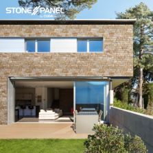 Panneau de parement mural en pierre naturelle  | STONEPANEL® SAINT-YRIEIX