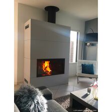 Cheminée à bois horizontale | Argento 1050H MDesign 