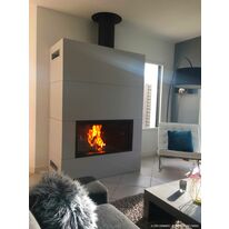 Cheminée à bois horizontale | Argento 1050H MDesign 