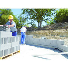 Bloc en béton et ardoise expansée | Easytherm