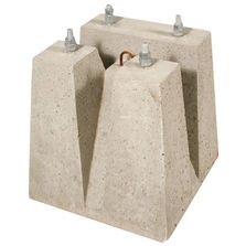 Supports béton pour candélabres | Massifs candélabre