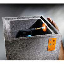 Boisseau en béton de pouzzolane à haute résistance thermique pour conduit de fumée | Vulcano