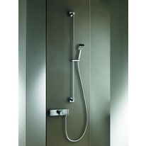 Douchette et mitigeur apparent en laiton chromé | Hansacube