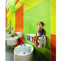 Carreaux muraux en grès cérame de format rectangulaire | Balance