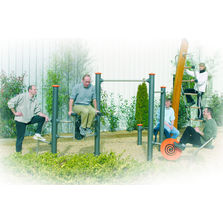 Structures extérieures en accès libre pour gymnastique | Stations Vitalité