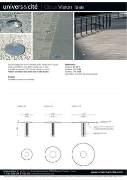 Clou de voirie Inox | Vision