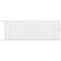 Portail coulissant Aluminium ligne horizontale sur-mesure | Catane