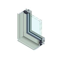 Menuiserie extérieure à ouvrant caché de 70 mm de face vue | Espace OC 70 TH