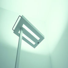 Lampadaire à roulettes | Trolley