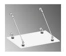 Structure quatre points pour marquise en verre | Marquise Light